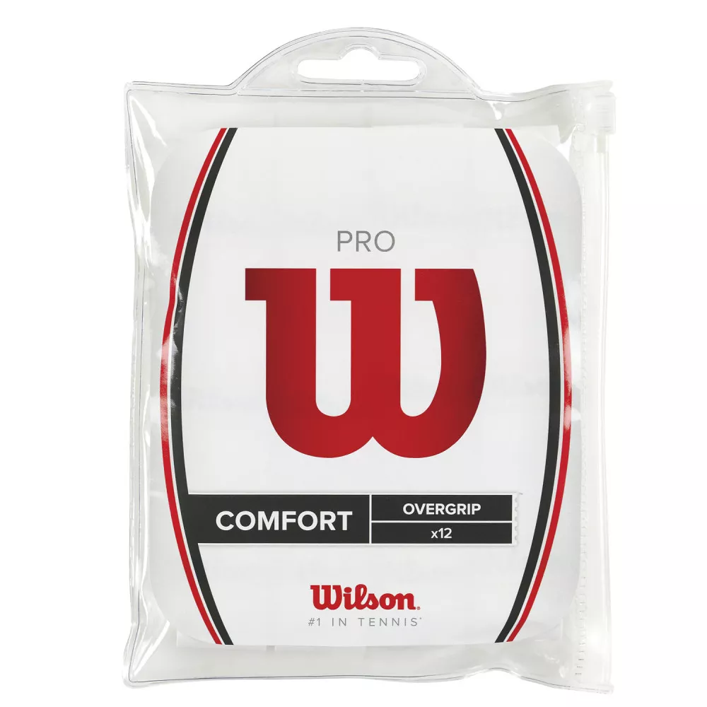 Surgrips Wilson Pro Overgrip Blanc x 12