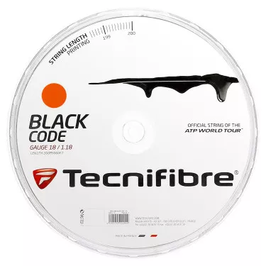 Bobine Tecnifibre Black Code Fire 200m