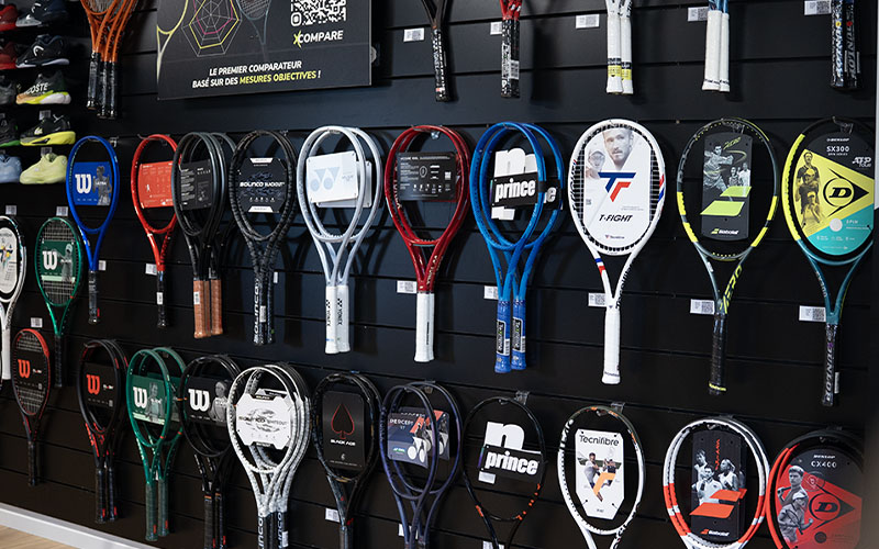 Combien co&ucirc;te une raquette de tennis ?